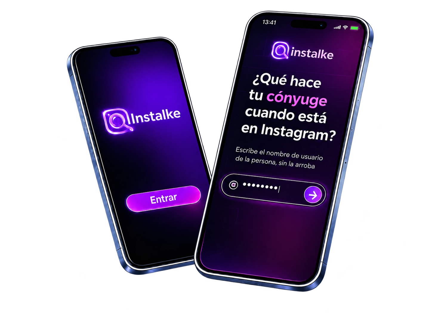 Instalke en acción en el teléfono